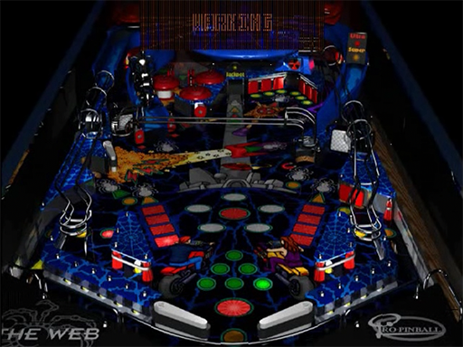 Pro Pinball title screen for Sega Saturn